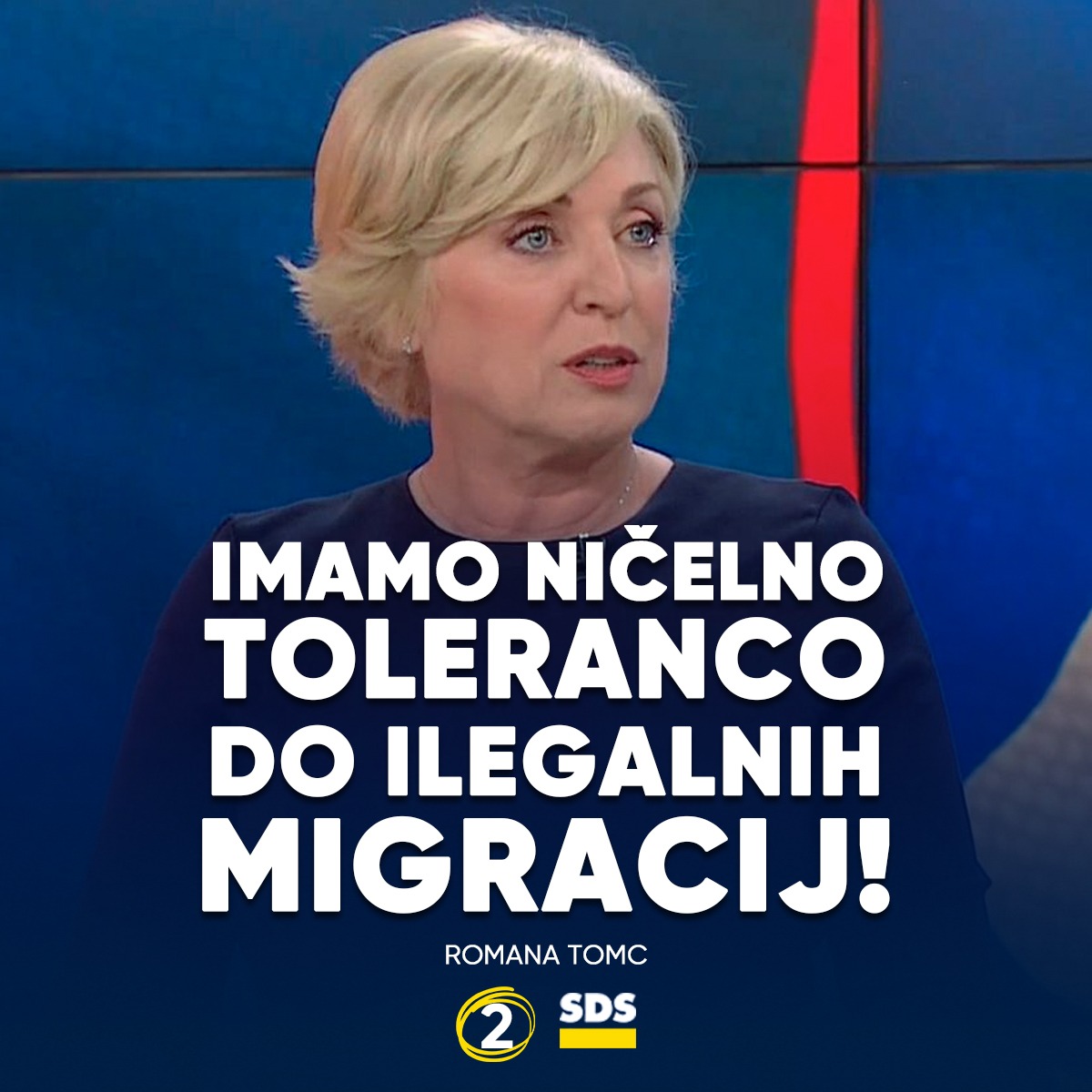 .<a href="/RomanaTomc/">RomanaTomc</a>: SDS je bila edina slovenska stranka v Evropskem parlamentu, ki je glasovala proti migrantskemu paktu. Tudi <a href="/NovaSlovenija/">NSi</a> in <a href="/strankaSLS/">SLS</a> sta pakt podprli. #prEUdarno