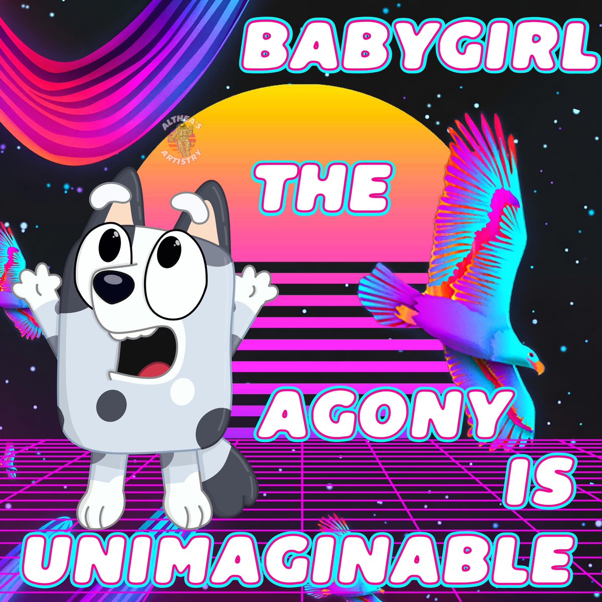 Bluey Voidposting tweet media