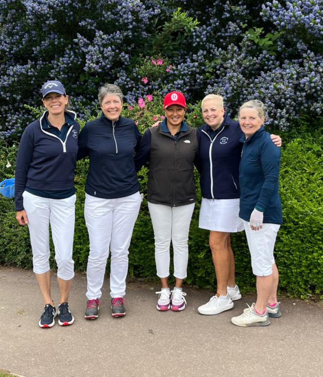 Congratulations to our Kyocera women’s team who beat Enfield GC 4.5-0.5 in a great match at home! #wherewouldyouratherbe