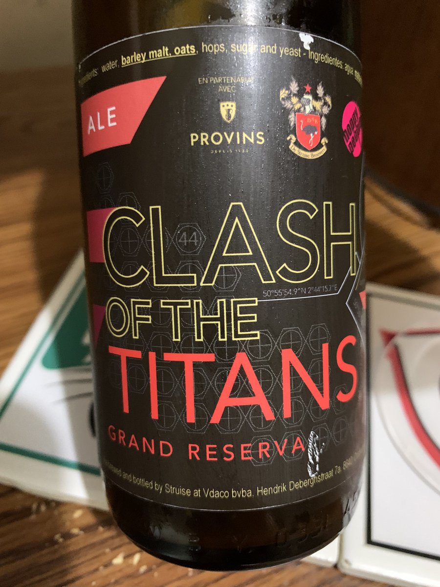 Brian Maxwell 🍻😎 (@realbmaxwell) on Twitter photo Next up today is <a href="/struise/">Struise Breweries</a> Clash of the Titans Grand Reserva 🍺😃🇧🇪💪👍 #craftbeer <a href="/BenschopElroy/">Elroy Benschop🇳🇱</a> <a href="/boeskool/">boeskool</a> @LordOfGrudges <a href="/mikeadam16/">MICHAEL ADAM</a> @RobFromInternet <a href="/Stef_Pellerin/">AccentHomebrewery</a> <a href="/Senor_Greezy/">🍻Señor Greezy🌮</a> <a href="/BayBeerReviews/">Bay Beer Reviews</a> <a href="/beerhunter74/">𝕭𝖊𝖊𝖗𝕳𝖚𝖓𝖙𝖎𝖓𝖌𝕾𝖙𝖔𝖗𝖒𝖙𝖗𝖔𝖔𝖕𝖊𝖗🍻</a> <a href="/ManvsAle/">👤Man vs Ale🍺</a> <a href="/PaulOBrien10/">Paul O'Brien</a> <a href="/CorkBeer/">CorkBeerTweets</a> <a href="/mjpm67/">MM🇮🇪</a> @decoreape7 <a href="/cb_phil/">Phil</a> Next up today is <a href="/struise/">Struise Breweries</a> Clash of the Titans Grand Reserva 🍺😃🇧🇪💪👍 #craftbeer <a href="/BenschopElroy/">Elroy Benschop🇳🇱</a> <a href="/boeskool/">boeskool</a> @LordOfGrudges <a href="/mikeadam16/">MICHAEL ADAM</a> @RobFromInternet <a href="/Stef_Pellerin/">AccentHomebrewery</a> <a href="/Senor_Greezy/">🍻Señor Greezy🌮</a> <a href="/BayBeerReviews/">Bay Beer Reviews</a> <a href="/beerhunter74/">𝕭𝖊𝖊𝖗𝕳𝖚𝖓𝖙𝖎𝖓𝖌𝕾𝖙𝖔𝖗𝖒𝖙𝖗𝖔𝖔𝖕𝖊𝖗🍻</a> <a href="/ManvsAle/">👤Man vs Ale🍺</a> <a href="/PaulOBrien10/">Paul O'Brien</a> <a href="/CorkBeer/">CorkBeerTweets</a> <a href="/mjpm67/">MM🇮🇪</a> @decoreape7 <a href="/cb_phil/">Phil</a>