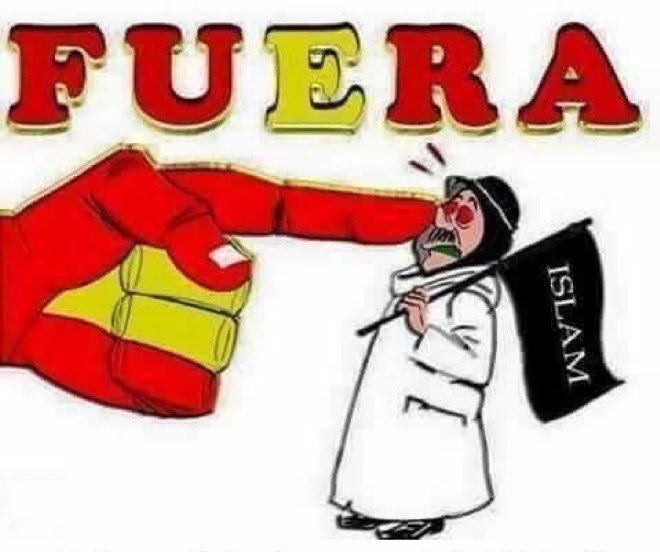 Anacunetas55's tweet photo. Más muros y menos moros.

No al Islam.

Pásalo. https://t.co/kw1Jbyg0mP