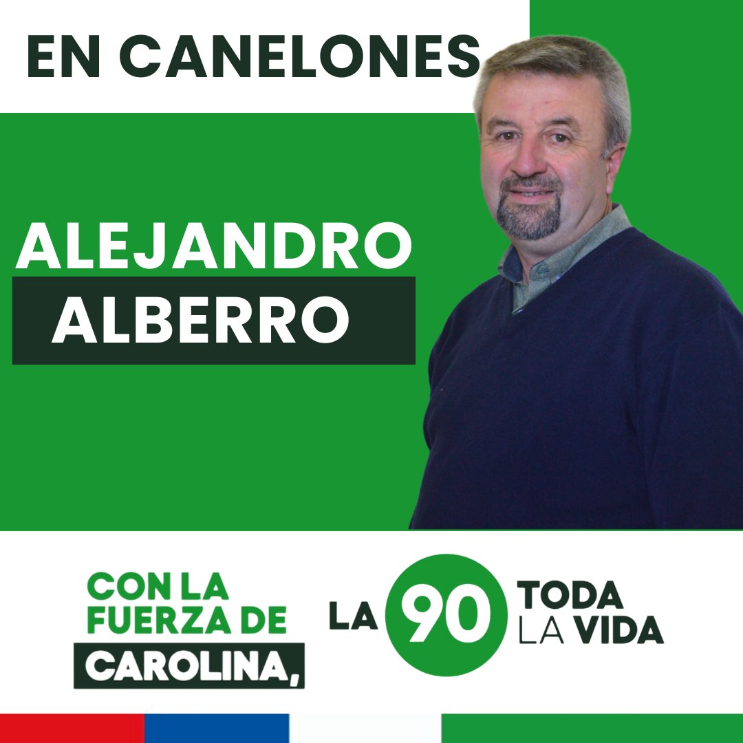 El 30 de junio son las elecciones internas, las y los socialistas en Canelones vamos al Frente con Carolina. 

Con la fuerza de Carolina🔴🔵⚪️
La 90 toda la vida💚