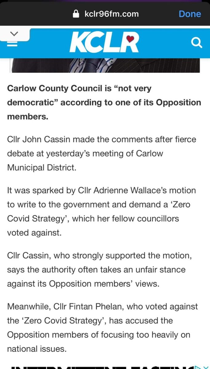 MariaRyanIre's tweet image. Remember when the government's 5th harshest lockdown on Earth wasn't enough for People Before Profit rep. Adrienne Wallace nor Independent John Cassin? 

They wanted more severe measures for "zero covid" 

Remember! Never forget those who supported authoritarian dictatorship!