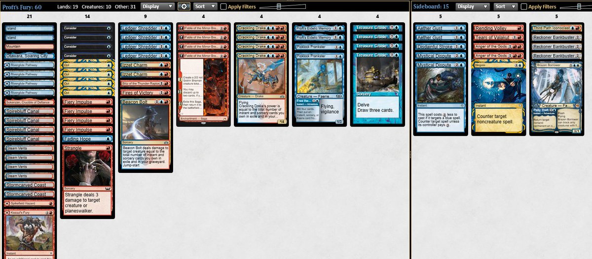 And 4-3 in the Challenge. Beat Vamps x2, Niv BtL, Phoenix. Lost twice to Amalia and once to BtL (Jegantha).
Probably a lot to tune but this felt nice

<a href="/fireshoes/">Robert Taylor🔥</a>
