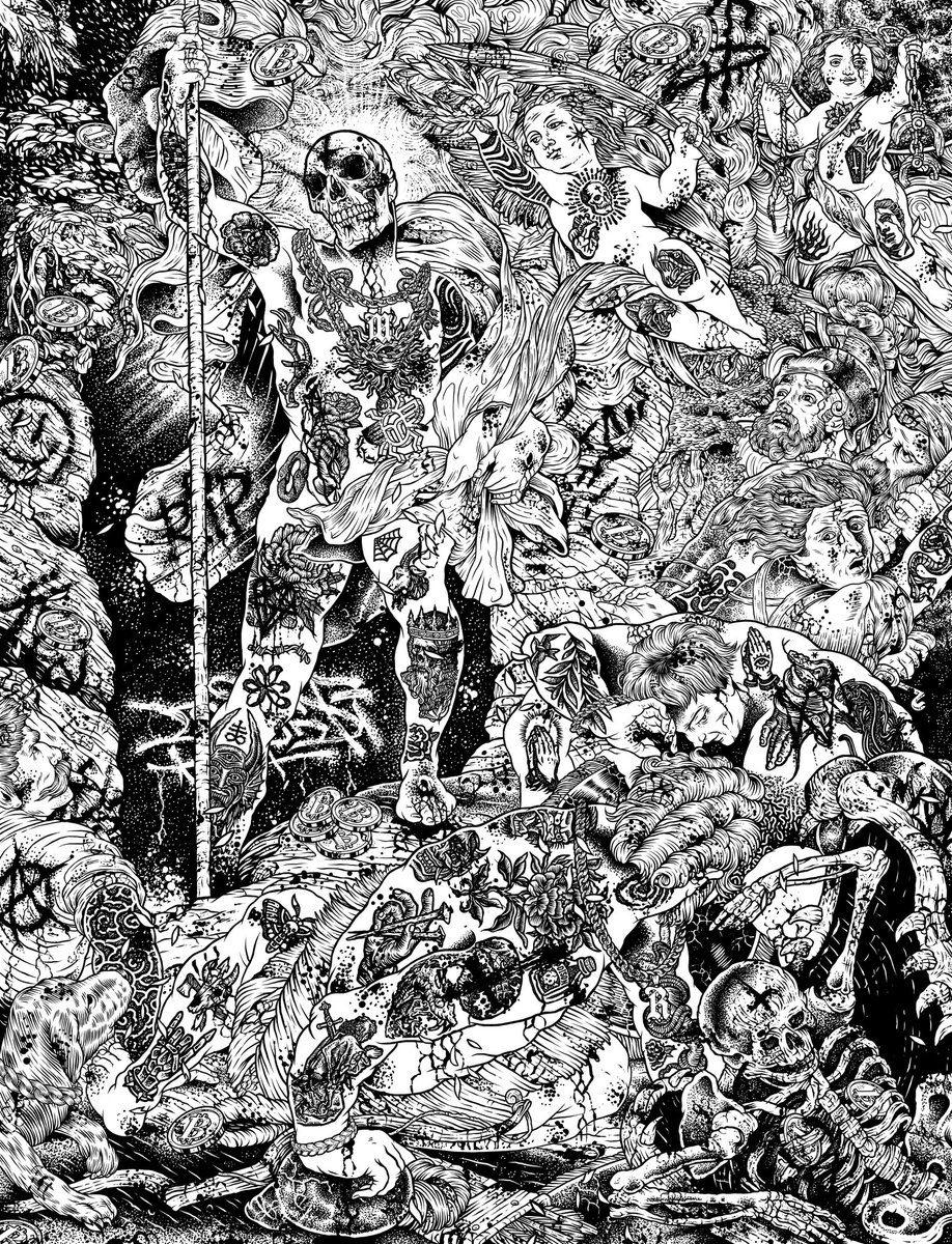 matias_marano's tweet photo. Sunday GM with an Ink Work 🌹 https://t.co/fIliHQEQ9z