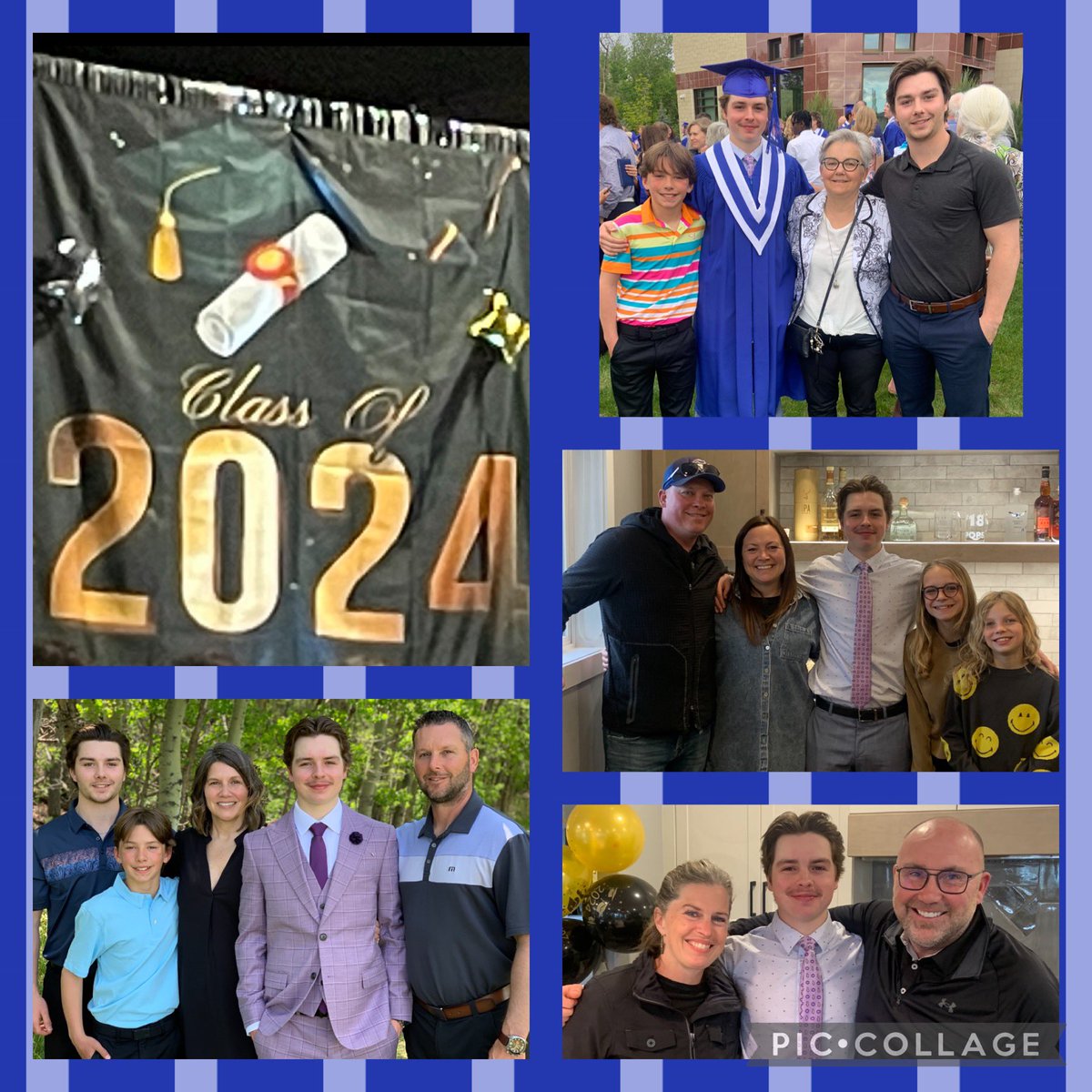 Jake, be proud of how far you’ve come, have faith in how far you can go and be sure to enjoy all the successes in your journey ahead….we love you and congratulations on a great graduation weekend! #RoyalsPr1de