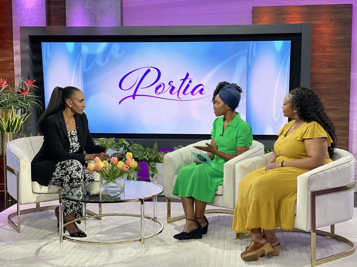 FOX5Atlanta's tweet photo. TODAY at 1 on an all-new @PortiaTVShow, a mental health advocate talks about how affirmations changed her mind set and life, and a therapist shares the techniques she uses with clients to shift their mindsets. Plus, how mini goats help to destress!
#ShiftingMindsets
#PortiaTVShow https://t.co/gca3RO3BpV