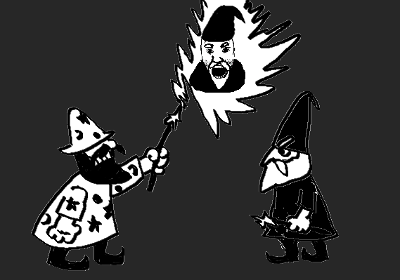 It's too late I've already conjured you as the soyjak wizard