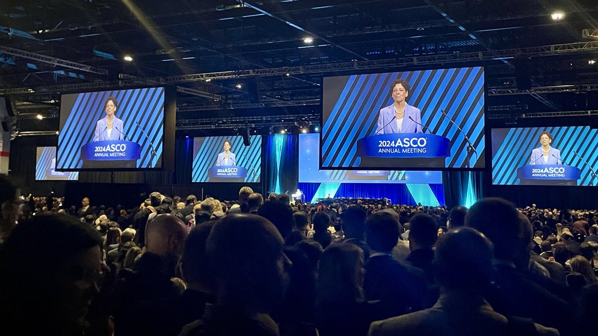 The #ASCO24 Plenary Session, chaired by @lynn_schuchter @ASCOPres and @AngieDemichele, has started! Tune in online or head to Hall B1 to hear some of the most anticipated updates in #esophagealcancer #lungcancer #melanoma @ASCO