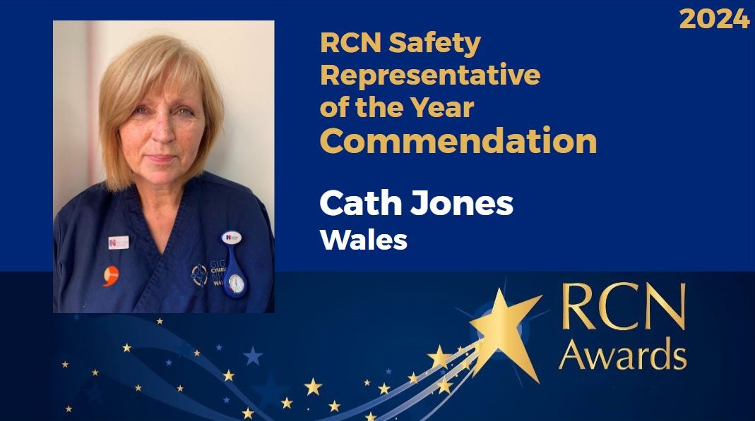 RCNWales's tweet photo. Congratulations to all winners at the #RCN24 Congress awards ceremony. Those who put @rcnwales on the map for their expertise are:
π #RCNSafetyRep of the Year, Cath Jones
π #RCNSteward of the Year, Christine Edwards-Jones
π #RCNLearningRep of the Year, Anita Curley.
@theRCN https://t.co/53iwGhDFZ8