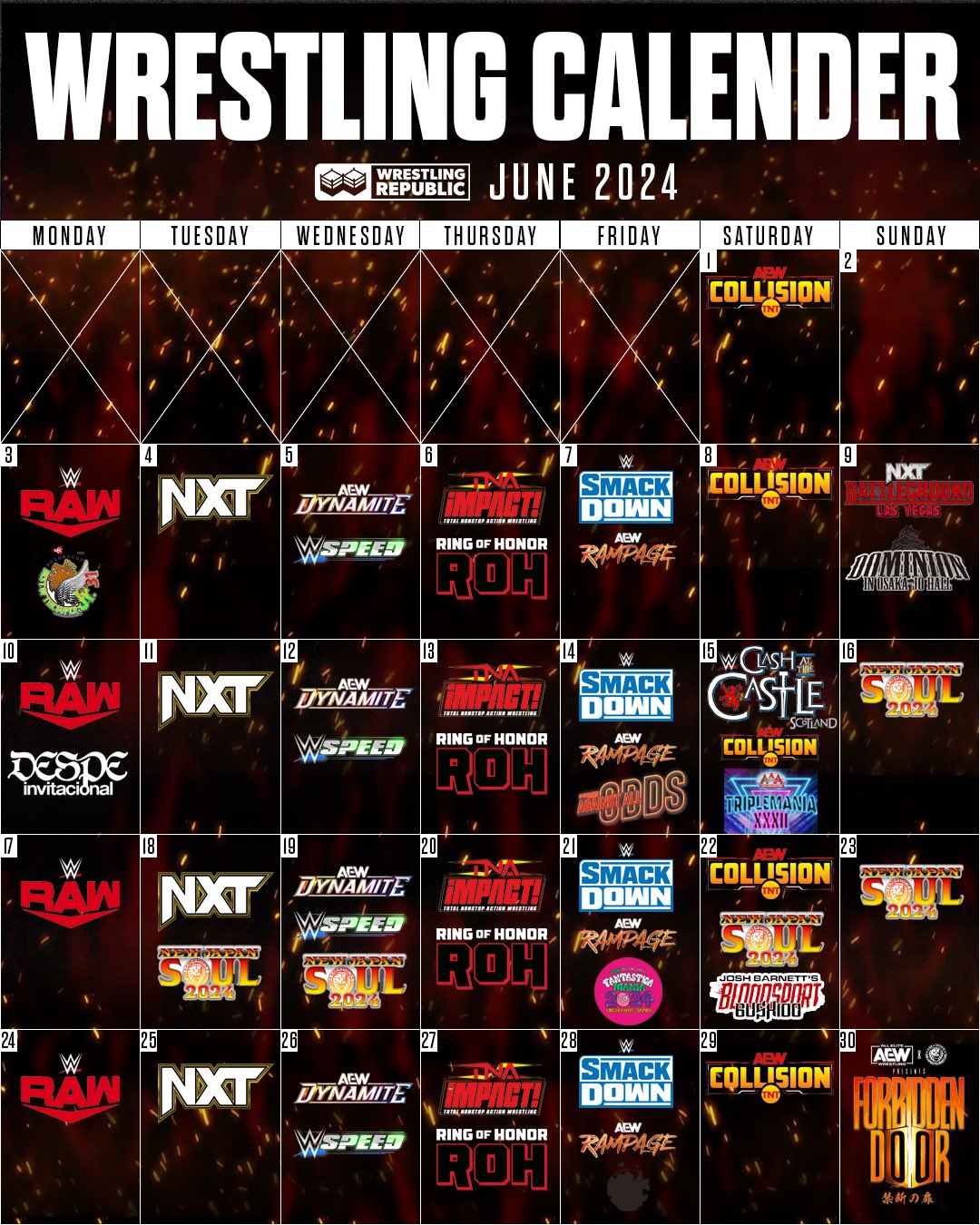 wrestling-republic-on-x-the-professional-wrestling-schedule-for-june-which-event-are-you-the-most-excited-for-https-t-co-rhoxgbikmh-x