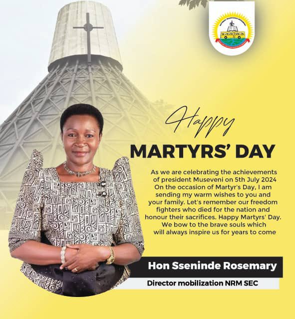 Hon. Rosemary Nansubuga Seninde tweet media