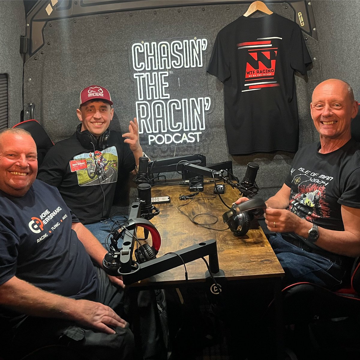 New studio, new Co-host, new episode!🔥

Tomorrow morning we have our newest ep with Chris Palmer dropping straight from the TT paddock this week!

Powered by WTF Racing 

Supported by Bennetts &amp; JCT Truck &amp; Trailer Rental

Sponsor of the ep: Racebuykz
