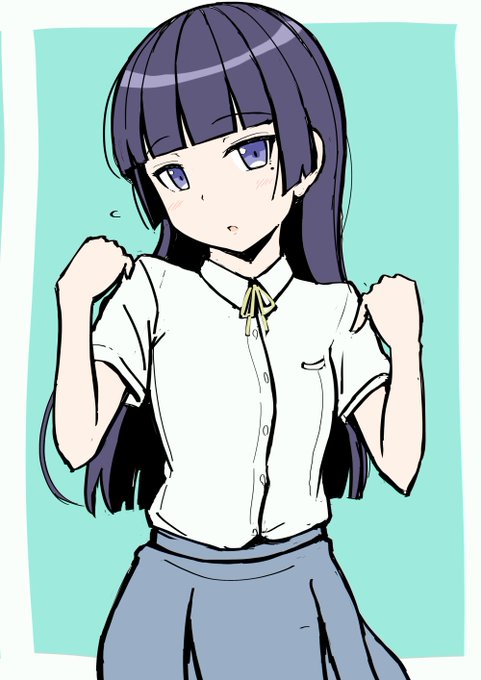 「青いスカート 学生服」のTwitter画像/イラスト(新着)