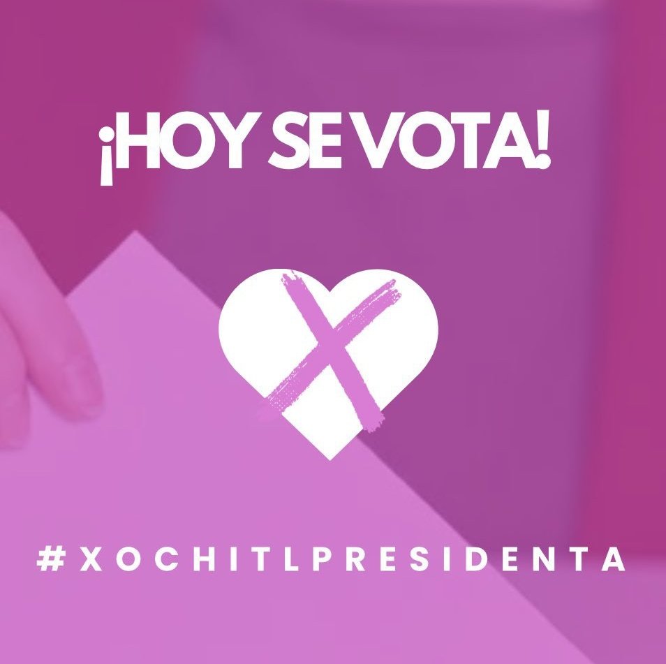 #yovotéporxóchitl #YoVotaréPorXóchitl 
<a href="/Xochitl2024/">RAVENINVERSION</a> <a href="/XochitlGalvez/">Xóchitl Gálvez Ruiz</a> 

🙅🏻‍♂️ 👉🏼 🗳 👍🏼 🇲🇽 😎