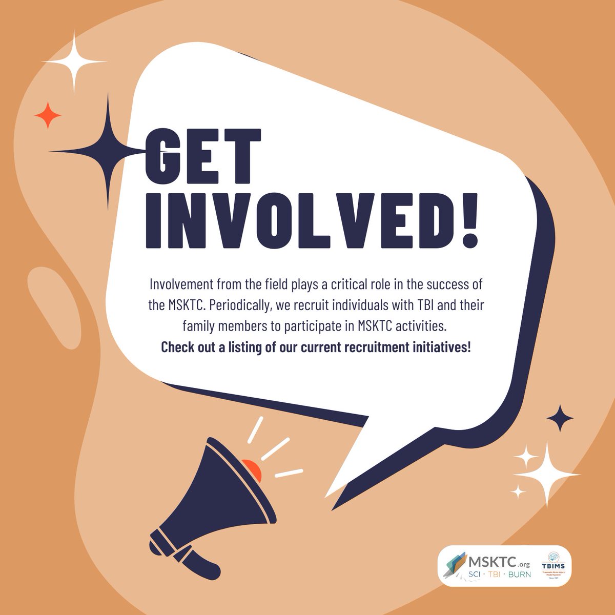 The #MSKTC often recruits individuals with #TBI and their family members to provide feedback on new resources. Participants will receive $25 for their time. Check here for opportunities to get involved! msktc.org/about/tbi-Mode…