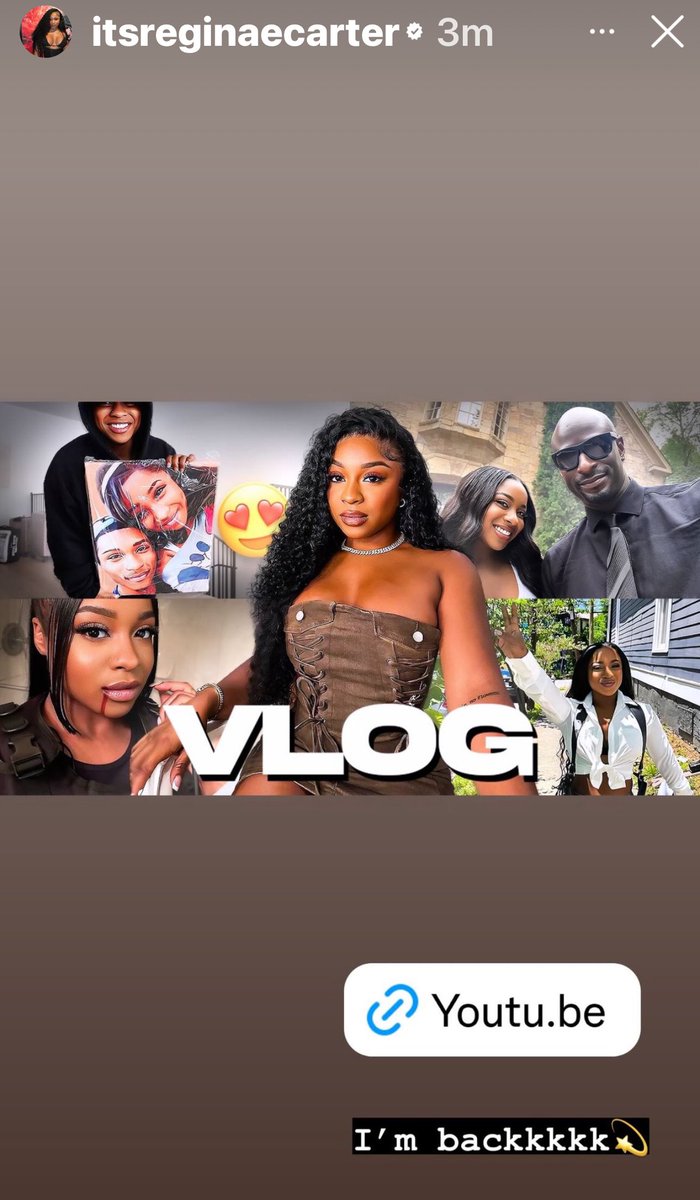 Nola318_504's tweet photo. ✨THIS A BLESSED SUNDAY INDEED✨

FAVE IS BACK😊
LETS GO WATCH FAVE NEW YOU TUBE VID🙌🏾
RUN IT ⬆️ 
@reginae_carter1 

✨BLESSINGS TO ALL ON THIS SUNDAY🙏🏽

https://t.co/Mp105rOGTe https://t.co/PHpKYhH4NT