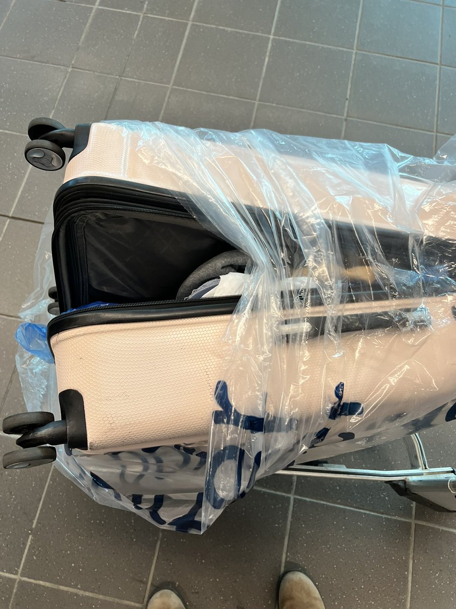 When your luggage comes out in the bag of doom. <a href="/porterairlines/">Porter Airlines</a>