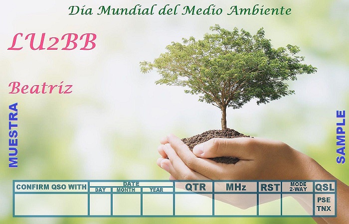bb_lu2's tweet photo. Diploma Dia Internacional del Medio Ambiente (ed.2024). Ahora CQ en 28074 FT8 alternando con 7074 FT8. Ver proximas salidas al aire y datos en:
https://t.co/kKxcvGFnXR https://t.co/2kQUo5jtDN