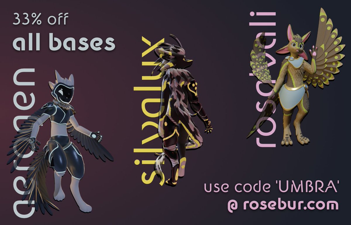 Need an avatar for #FuralityUmbra? Now's a great time to grab one of mine! Can't wait to see y'all at the con!