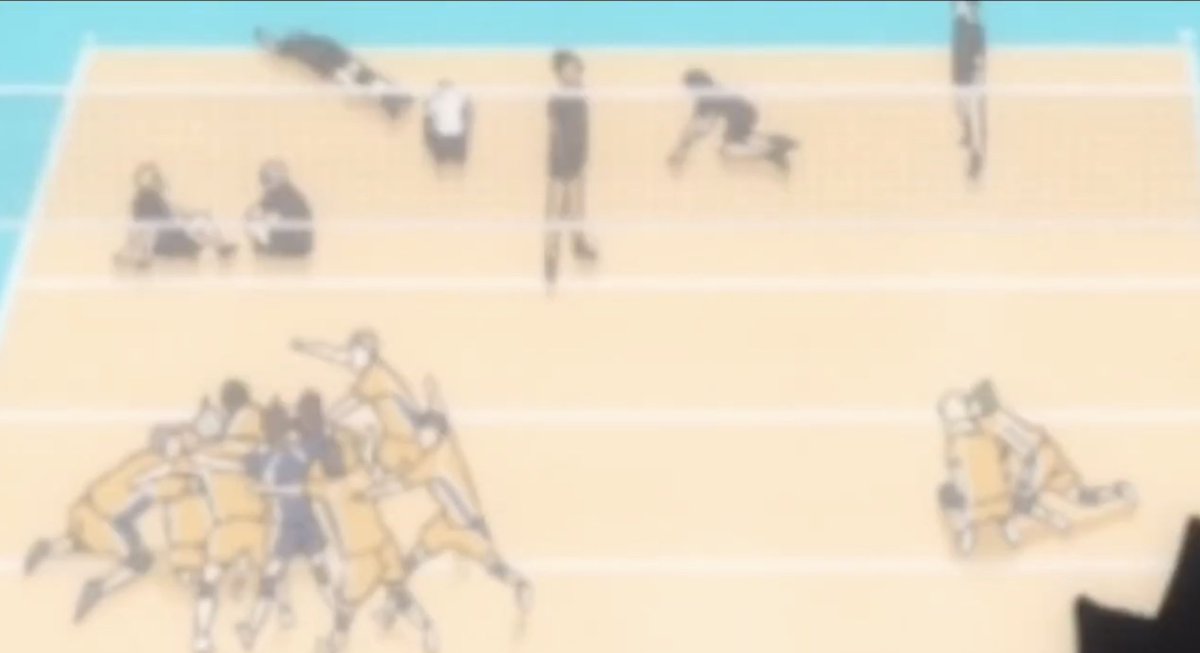 everyone else always goes in for the group hug but Yamaguchi always goes for Tsukki😭