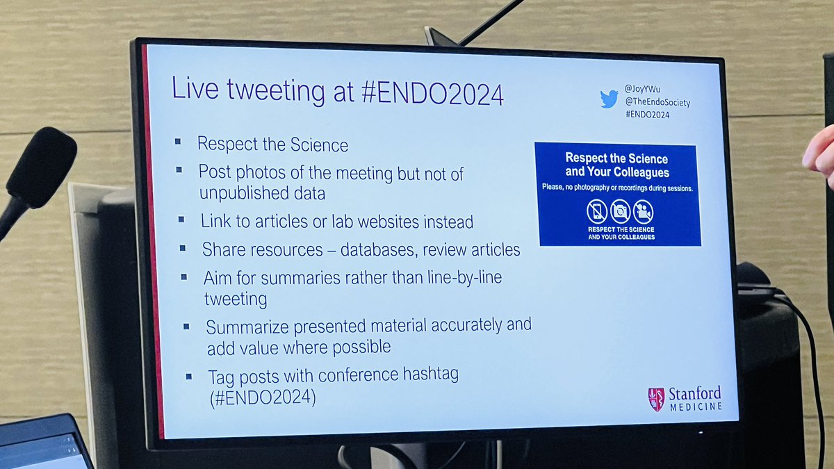 Joshua J. Joseph, MD, MPH, FAHA (@joshuajosephmd) on Twitter photo <a href="/JoyYWu/">Joy Wu, MD, PhD</a> gave an incredible presentation on “Expanding your Digital Reach”
- Science & clinical updates
- Promote others
- Global networking
- Academic invites & opportunities
- Source of Support
- Education
- Advocacy
- Live Tweeting
#ENDO2024
<a href="/TheEndoSociety/">Endocrine Society</a> <a href="/JoyYWu/">Joy Wu, MD, PhD</a> gave an incredible presentation on “Expanding your Digital Reach”
- Science & clinical updates
- Promote others
- Global networking
- Academic invites & opportunities
- Source of Support
- Education
- Advocacy
- Live Tweeting
#ENDO2024
<a href="/TheEndoSociety/">Endocrine Society</a>