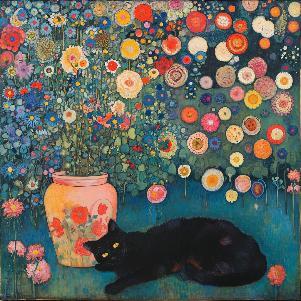 🎨Kaoru Yamada Japanese artist “Flowers and Cat” 🌸 #Art #paintings #colors #light #cat @duckylemon @mervalls @MaryBroderson @Rebeka80721106 @albertopetro2 @peac4love @paoloigna1 @GerberArancio @neblaruz @marmelyr @JohnLee90252472 @ampomata @CristianeGLima @HeinzRudolf155