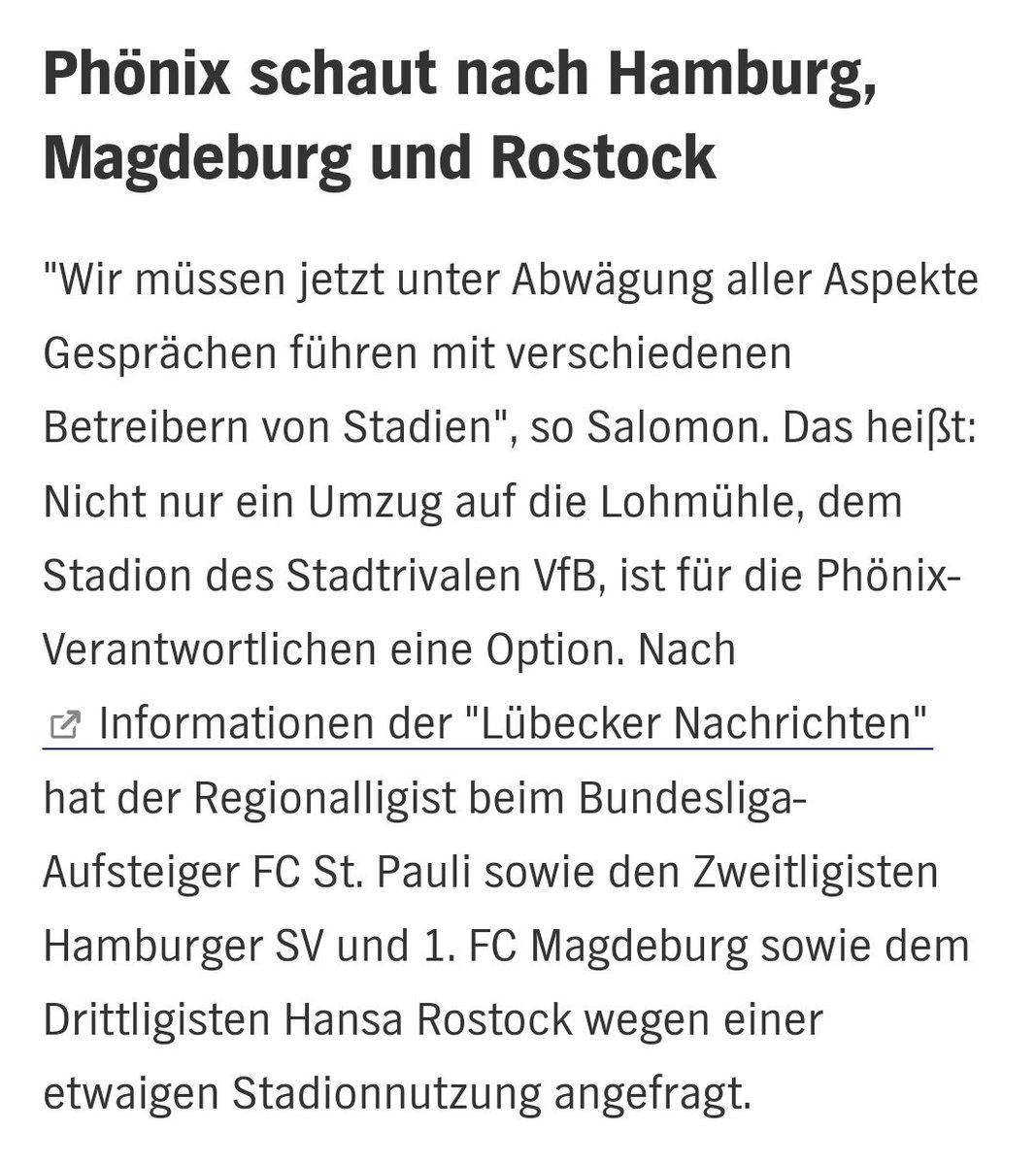 DWIDS_Podcast's tweet photo. Fußballromantik pur.

Die Phönix Lübeck Fans können es kaum erwarten insgesamt 606 Kilometer für das Heimspiel gegen Borussia Dortmund zu absolvieren. 

Das macht den Charme der 1. Runde des DFB Pokals aus. https://t.co/VF0L7l1glj