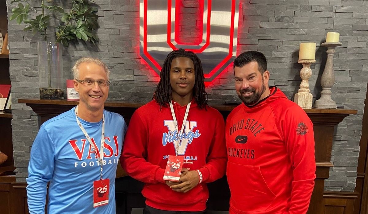 #OhioState running back target @BoJackson2025 are his official visit: 'Overall great weekend for me and my family.' ✍️ @Bill_Kurelic 247sports.com/college/ohio-s…