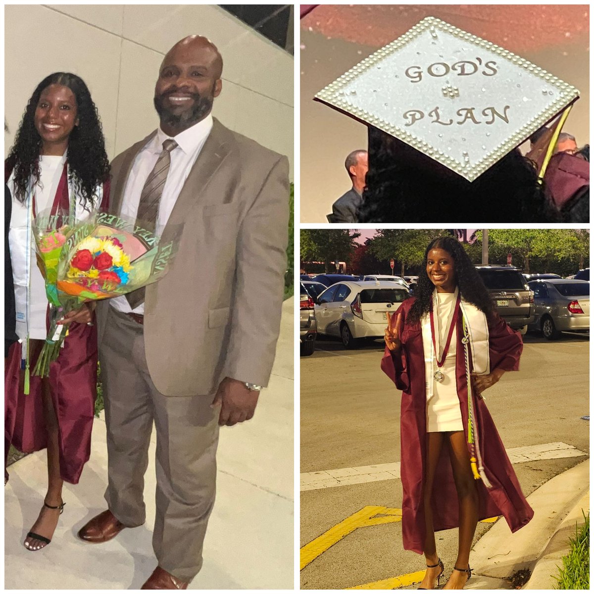 This weekend my Princess graduated high school and is about to open a new chapter in her life." College Life". I'm so blessed and proud. Please help me congratulate her and please pray God's Will Be Done.