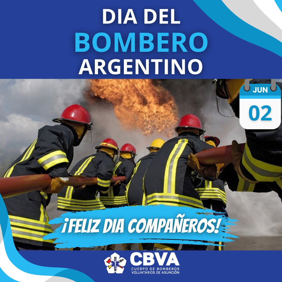 Cuerpo de Bomberos Voluntarios de Asunción tweet media
