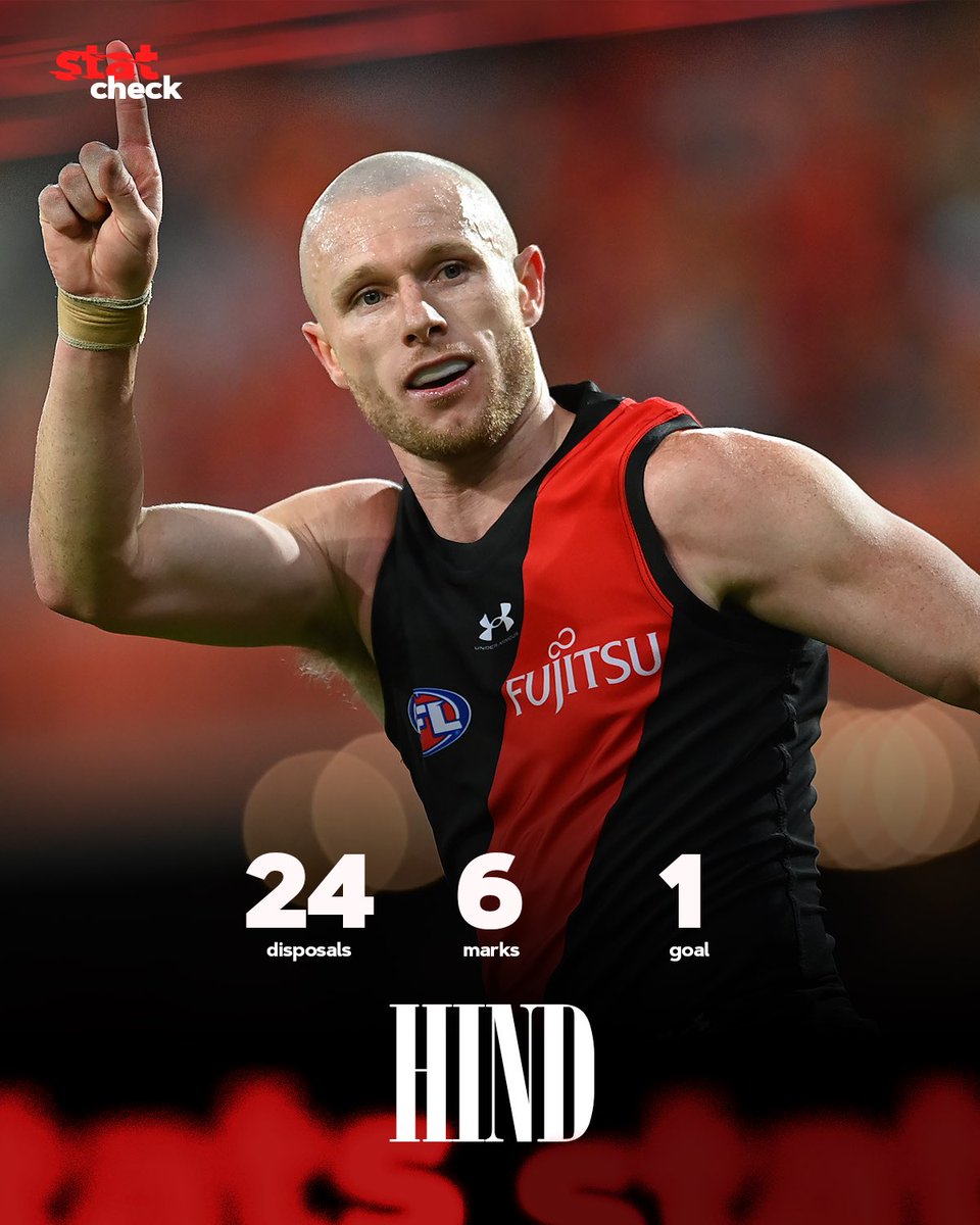 essendonfc's tweet image. Hindy was everywhere yesterday 🧲