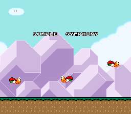 just released a new romhack, simple symphony. made in a month so its worse than my last one. download in replies