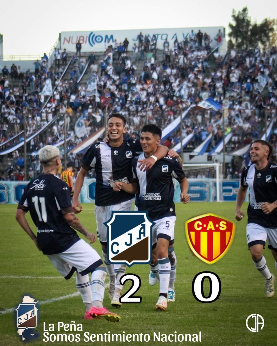 Victoria Antoniana.
Con goles de Vanetta y Arraya el "Santo" se quedó con 3 puntos vitales ante Sarmiento de Chaco. Fue dos a cero para seguir sumando en la tabla. 
Vamos Los Santos!!!.
Somos Sentimiento Nacional.
💙🤍🤎