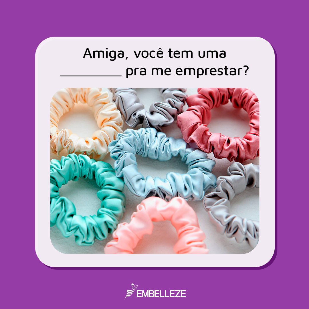 Embelleze's tweet photo. Oi, #Embellover 🥰 Complete nos comentários o nome que você dá pra este acessório da imagem 👇👀 https://t.co/5GUL83e8Eh