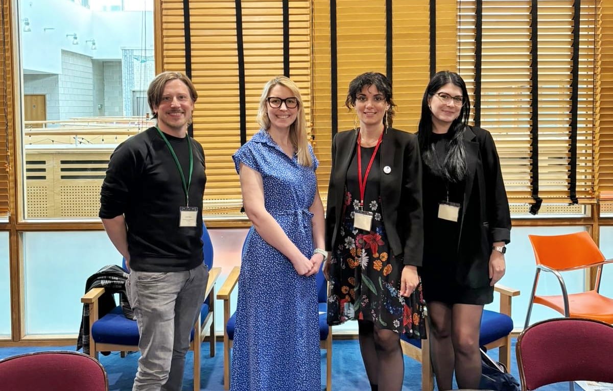 Last week, we presented our @Prize_Papers materiality approach at the ‘New Directions in the Materiality of Letter-Writing’ conference @ucddublin. Many thanks to Helen Newsome-Chandler & @rhetorician for a great and important event and for being great hosts!