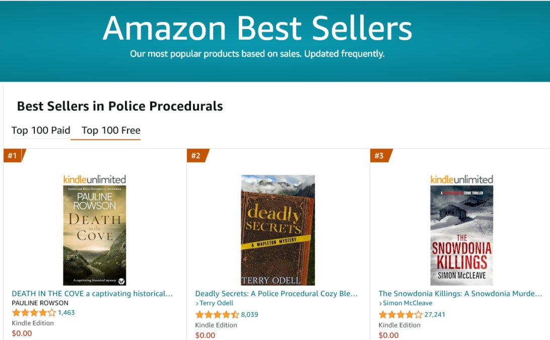 authorterryo's tweet image. Get your copy of Deadly Secrets. It&apos;s a free read. Can you push it to #1?
books2read.com/Deadly-Secrets…
#mysterybooks #policeprocedural #freebooks