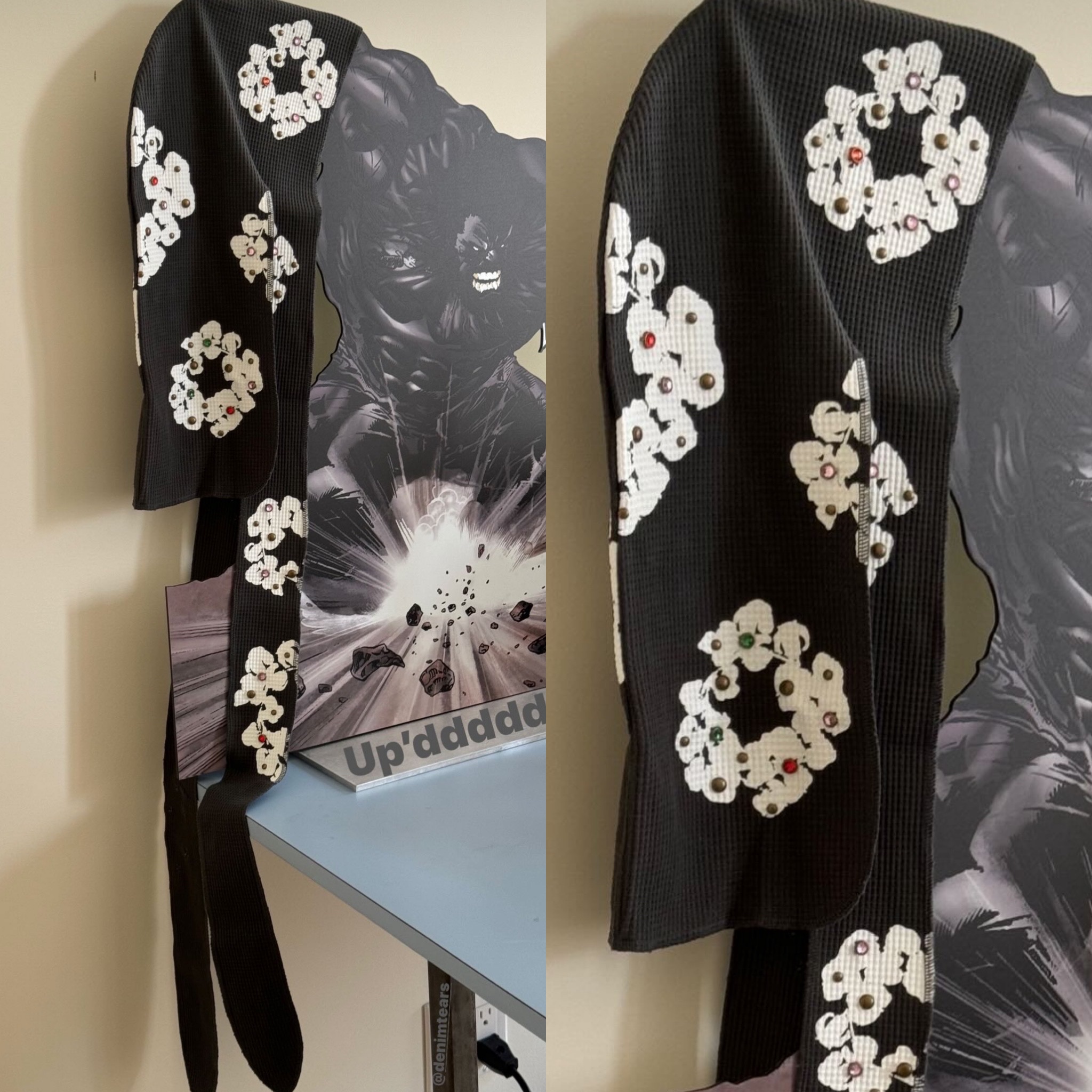 DENIM TEARS Rhinestone Du 託し Rag デニムティアーズ DENIM TEARS Rhinestone Du 託し Rag デニムティアーズ