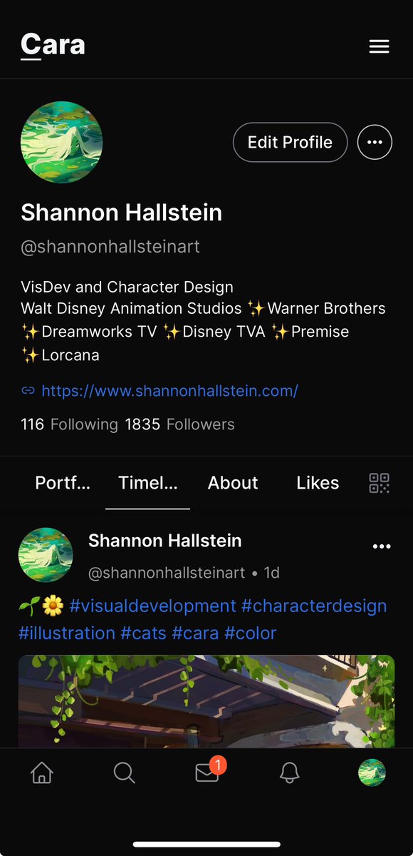 Hey all! I made a Cara!! Feel free to follow me there @shannonhallsteinart ✨☺️