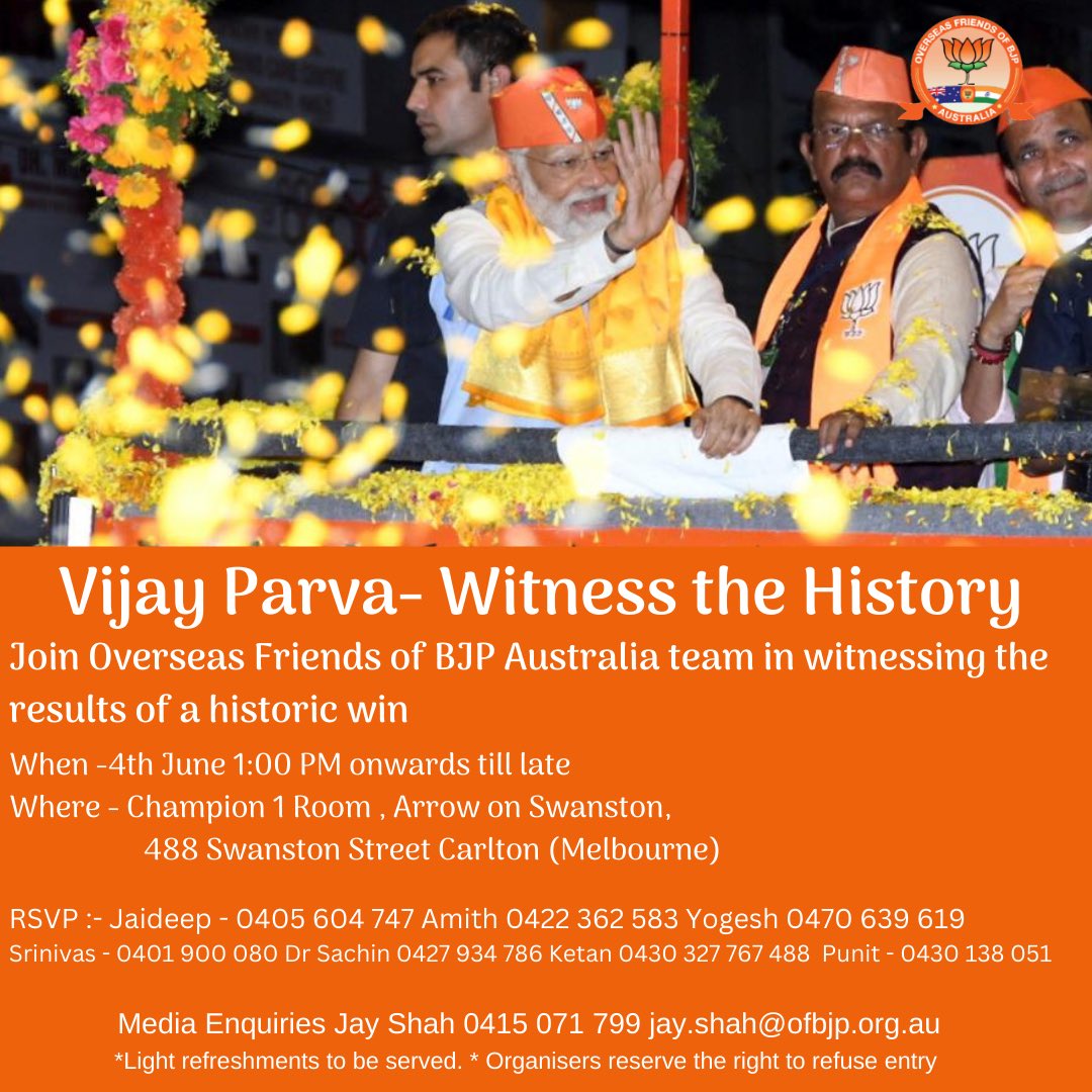 OFBJP Australia tweet media