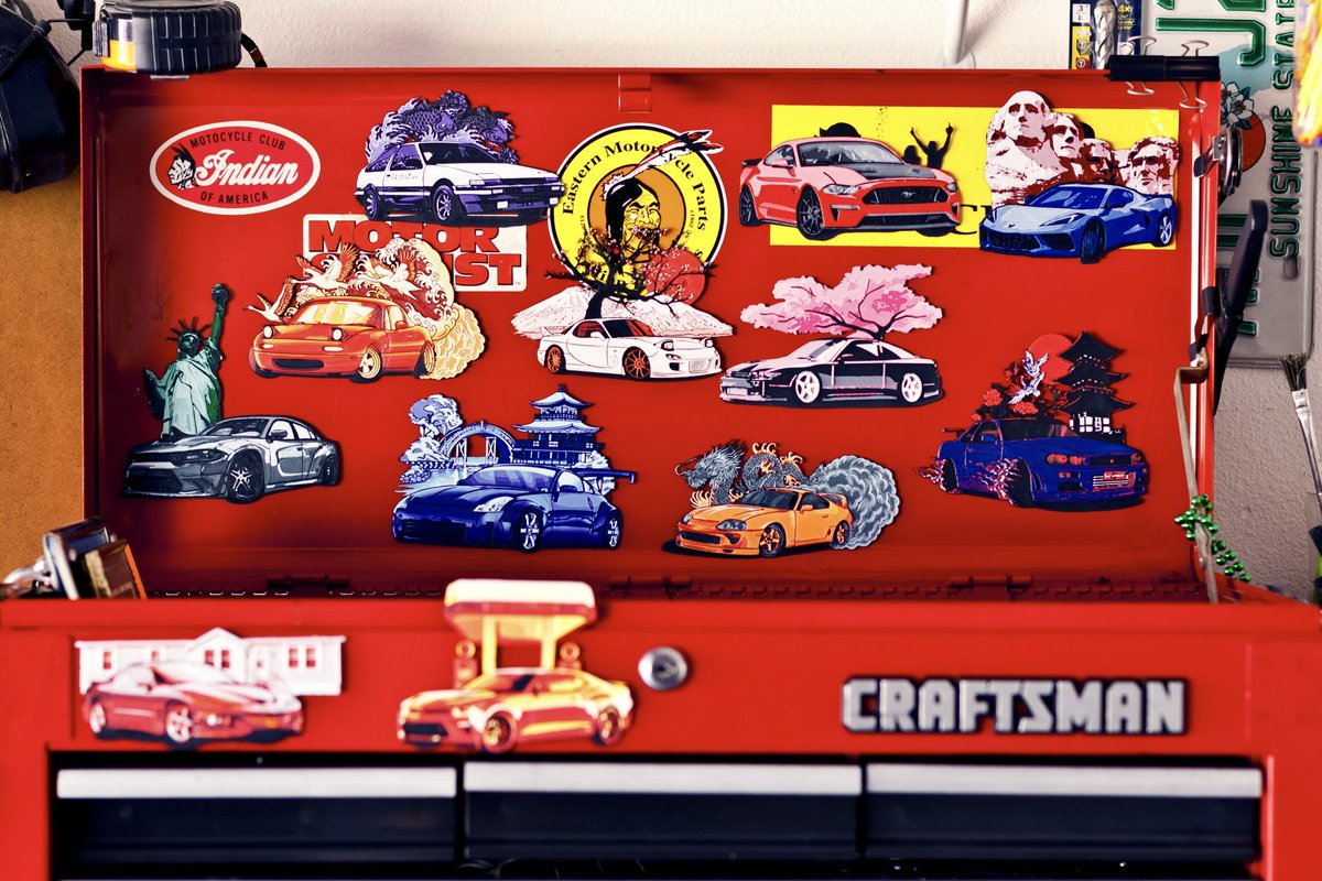 NeoKoi_Prints's tweet image. Checkout these magnets and my full frame designs over on @Thangs3D or on my @Etsy 🔥
#3dprinting #hueforge #jdm