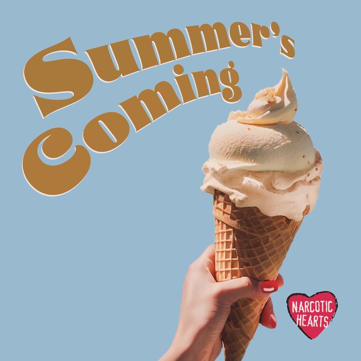 PerfectPopCoOp's tweet image. As is evident today... in the shape of the brand new @PerfectPopCo-Op release by @NarcoHearts Summer's not only Coming it's here! In an abundance of formats! All digitals here: ditto.fm/summers-coming… ltd Ed Vinyl’s here! narcotichearts.bandcamp.com/album/summers-…
 
#summerscoming #narcotichearts