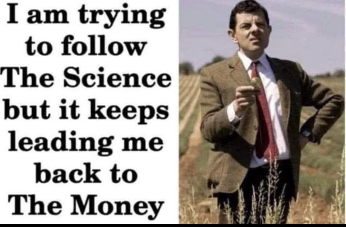 WizardryProgram's tweet photo. @Wantmy2dollars_ @NatashaForTrump @Bruh888888888 @ZiggystarZiggy @elmo_slayer @J59589191 @Silver_Strike @libslayer66 @laneisrad @scottstocker4 @Synyster63 @Caperloo5 @medwoman1 @AnglerLouisiana @memequeenkimmy @theePicklepower @8BrianVogel4 @America1Eagle1 @cbeckj @VaughnFontaine @r0xie_f0x @jeffsmith0000 @Schnauzerdaddy6 @DanLewisFW @AngryFleas @emsops @MucusMucous1 @CivilLost @Sinner_Lilith @_CapitalOffense @RealDamnDean @R1ch_Ch4nce @Sasquatch4eva @Bigteethyouhave @VinceGottalotta @TeekeeMon @GoFishLynn @Q_Estrada @BidenTour @MurphyYuiko @1961mcruzer @MemeFelon @Secular_Spicoli @SuP3rK @MCN742766360744 @eanstrainserver @Blanelovesyou @giddy_bunny @Les_NessmanWKRP @Badams820 After much research, this meme is the most common result
ESPECIALLY #ClimateConsensus https://t.co/BsnNNvw719