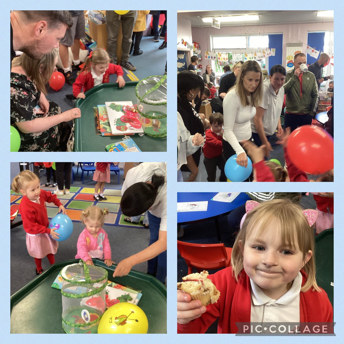 Cawson ni parti gydag ein teulu cyn hanner tymor. We had a party with our families before half term. We enjoyed preparing for the party and welcoming our families. #familyengagement #homeschoollinks