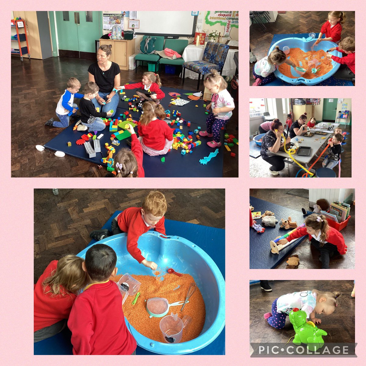 We had lots of fun when we visited our friends in Under 5’s group recently.