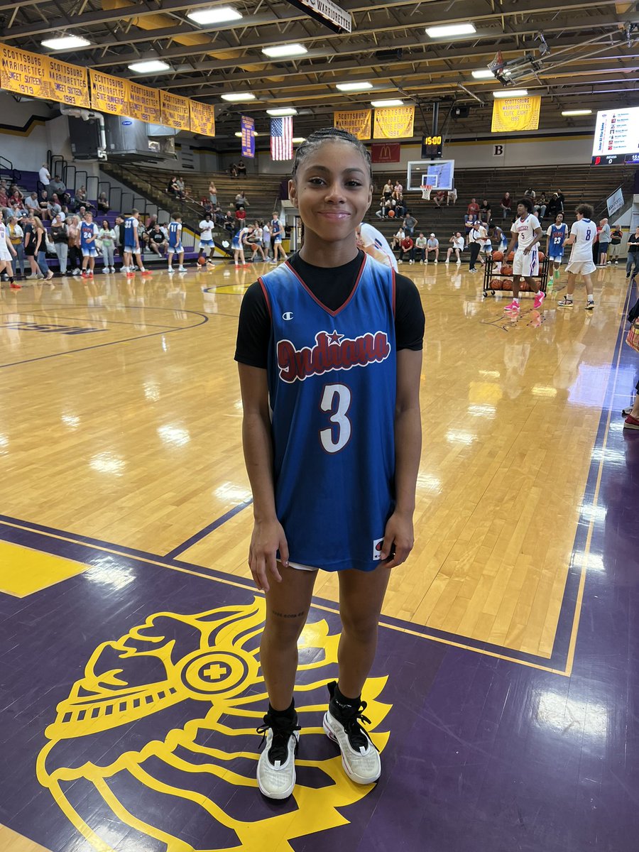AHSOriolesGbb's tweet image. Great job by @AniahSmith23 in the Indiana Junior All-Stars’ dominant win over the Kentucky Junior All-Stars! Way to represent Avon on the big stage. #DefendTheValley