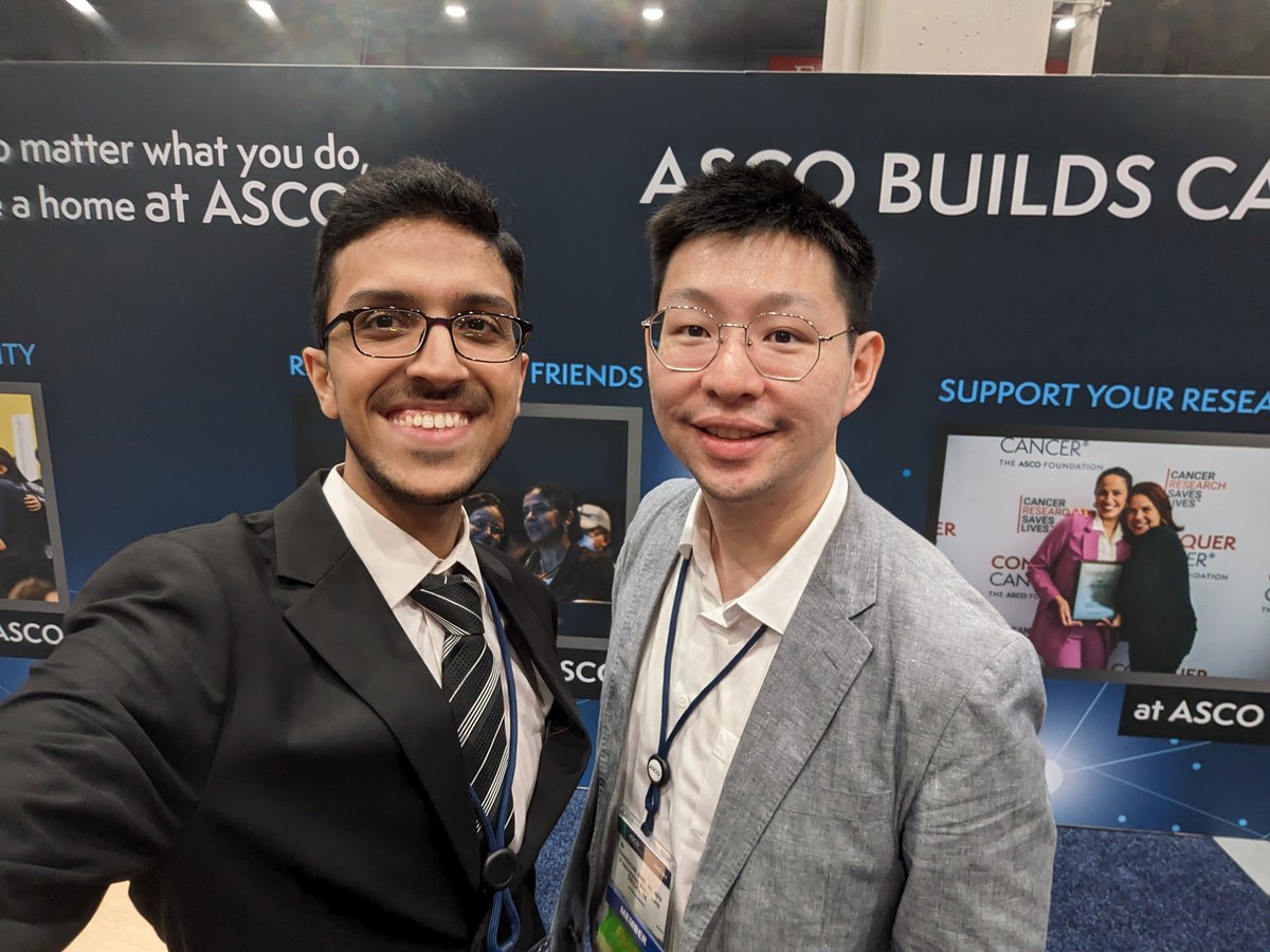 Baqir Jafry, MD (@baqirjafrymd) on Twitter photo Had a fantastic conversation with <a href="/CharlesJiangMD/">Charles Jiang MD, MPH</a> about socio-economic disparities in healthcare and the role of real-world data in understanding their impact on healthcare outcomes and treatment decisions for various cancers. #ASCO24 #EarlyCareerOpportunities #OncologyResearch Had a fantastic conversation with <a href="/CharlesJiangMD/">Charles Jiang MD, MPH</a> about socio-economic disparities in healthcare and the role of real-world data in understanding their impact on healthcare outcomes and treatment decisions for various cancers. #ASCO24 #EarlyCareerOpportunities #OncologyResearch