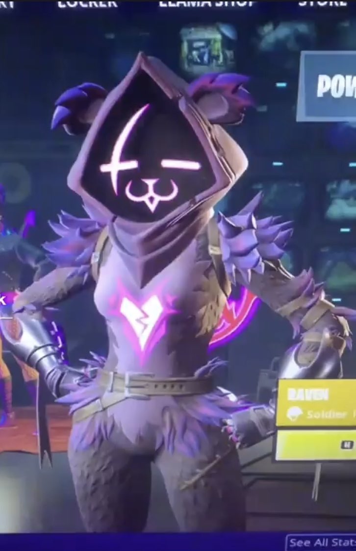 Hey @FortniteGame, PLEASE ADD RAVEN TEAM LEADER TO STW AND GIVE HER A SPECIAL ATTACK CALLED “BUILT IN EMOTE” 🙏🙏