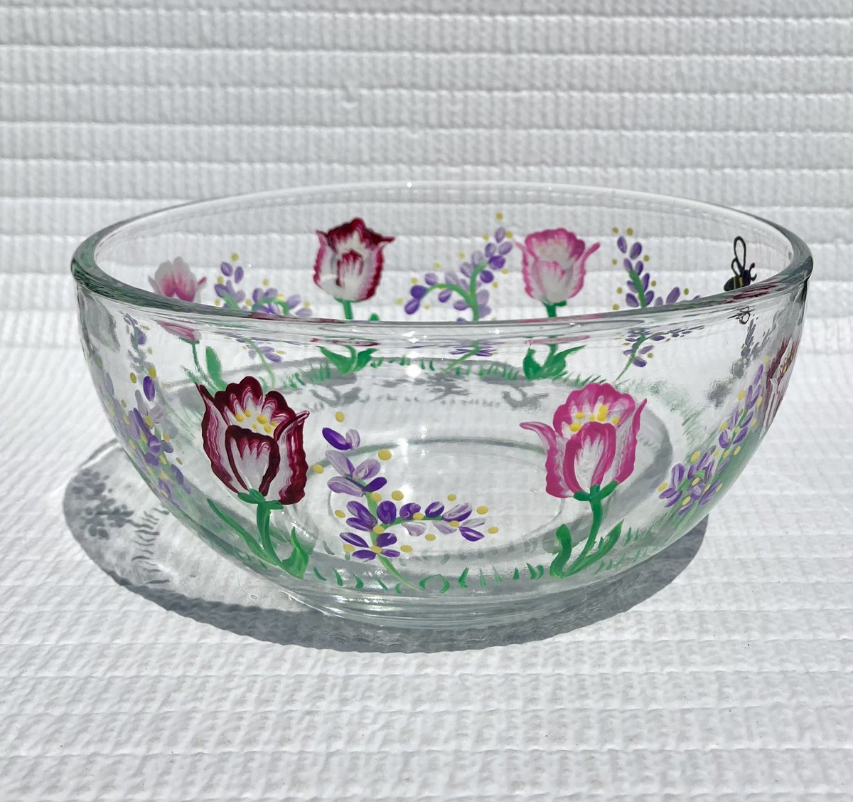 Check out this #candydish etsy.com/listing/170018… #handpainted #giftsforher #floralbowl #SMILEtt23 #CraftBizParty #etsy