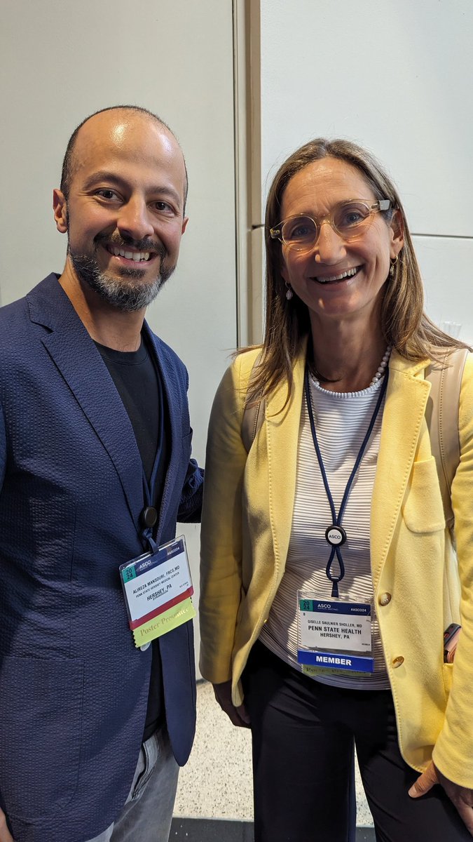 Great catching up with <a href="/GSholler/">Giselle Sholler</a>. Looking forward to many exciting and innovative collaborations! #clinicaltrials #precisionmedicine <a href="/chadtough/">ChadTough Defeat DIPG Foundation</a> <a href="/DefeatDIPG/">Defeat DIPG®</a> <a href="/AbbiesArmy/">Abbie's Army - Fight DIPG Brain Cancer</a> <a href="/PennStNeurosurg/">Penn State Neurosurgery</a> <a href="/ASCO/">ASCO</a>